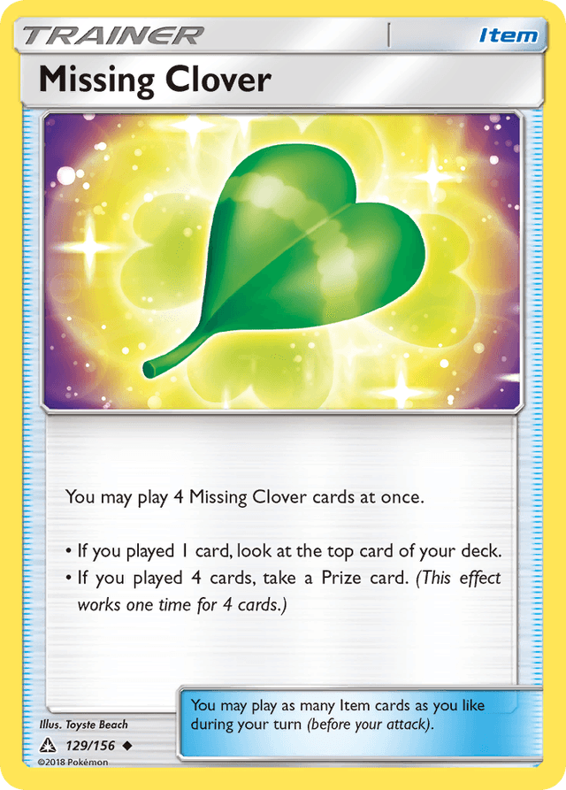 Missing Clover — Ultra Prism #129