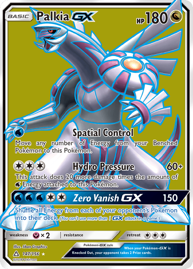Palkia-GX — Ultra Prism #147