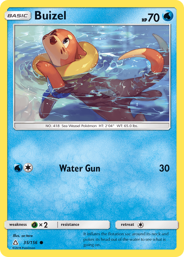 Buizel — Ultra Prism #35