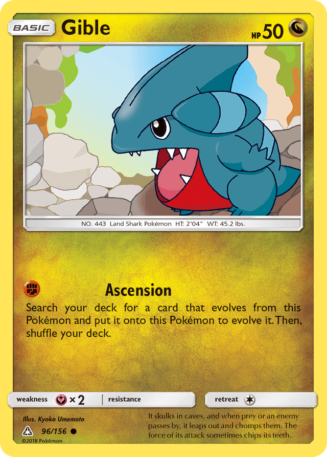 Gible — Ultra Prism #96