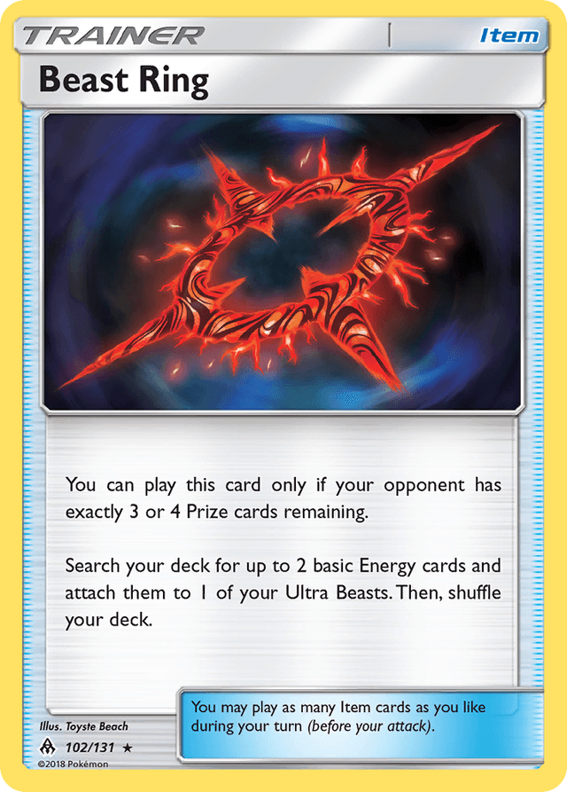 Beast Ring — Forbidden Light #102