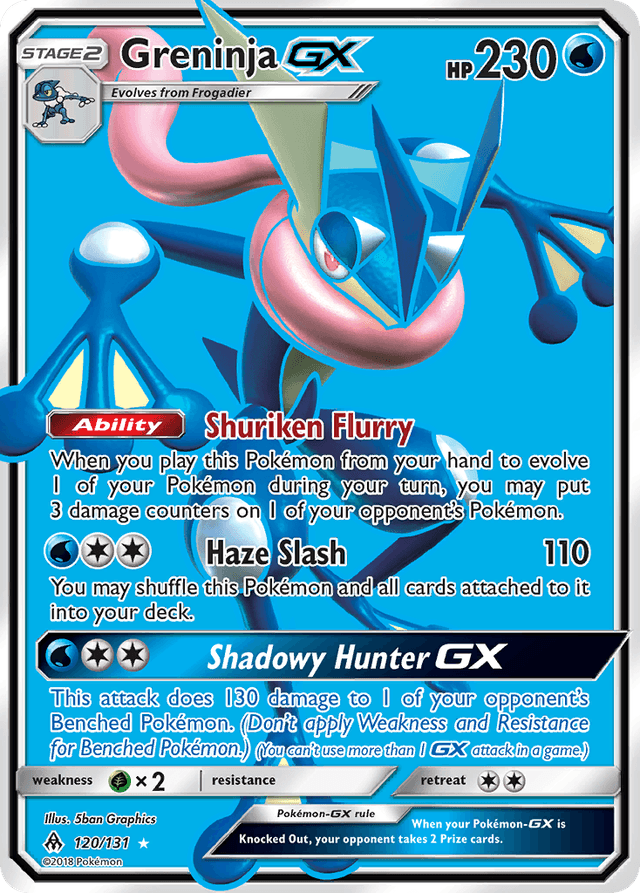 Greninja-GX — Forbidden Light #120