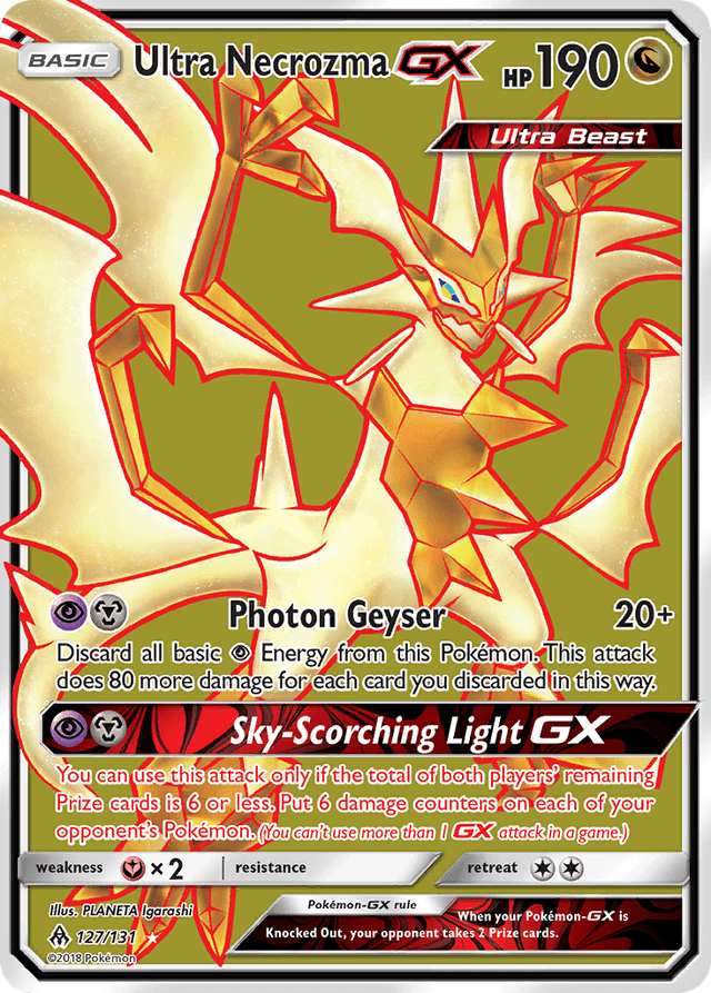 Ultra Necrozma-GX — Forbidden Light #127