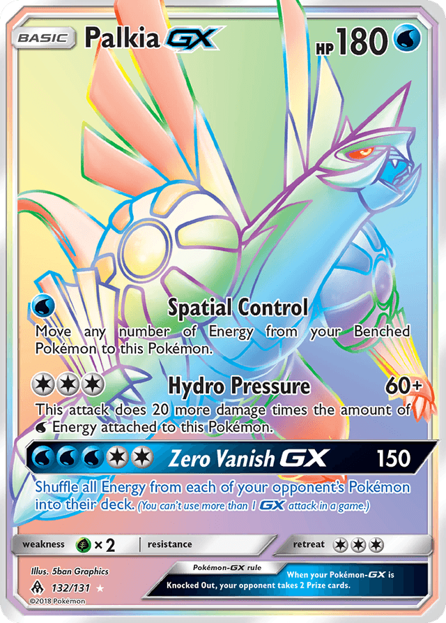 Palkia-GX — Forbidden Light #132