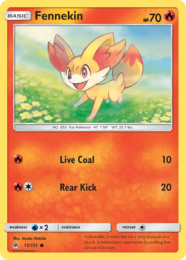 Fennekin — Forbidden Light #15