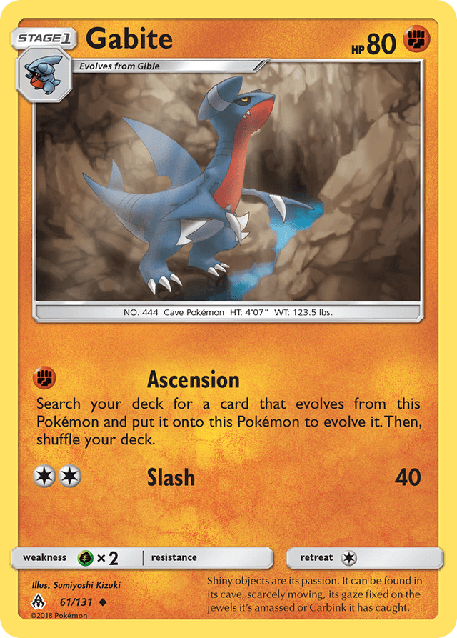 Gabite — Forbidden Light #61
