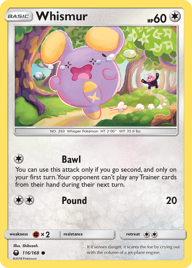 Whismur — Celestial Storm #116