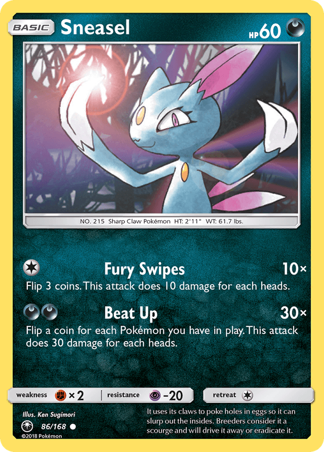 Sneasel — Celestial Storm #86