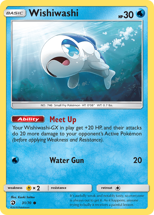 Wishiwashi — Dragon Majesty #31