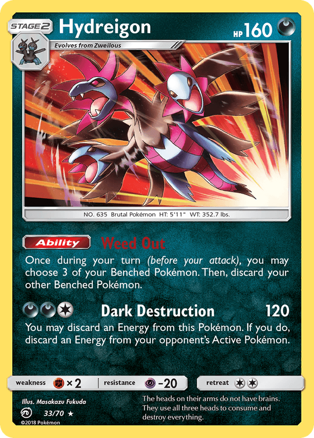 Hydreigon — Dragon Majesty #33
