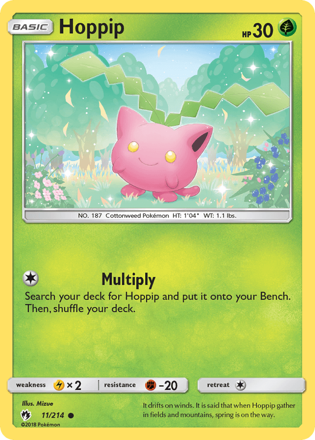 Hoppip — Lost Thunder #11