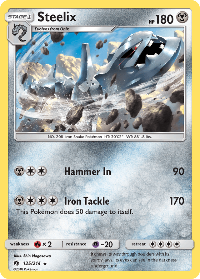 Steelix — Lost Thunder #125