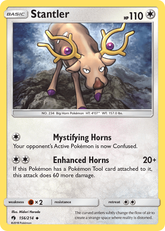 Stantler — Lost Thunder #156