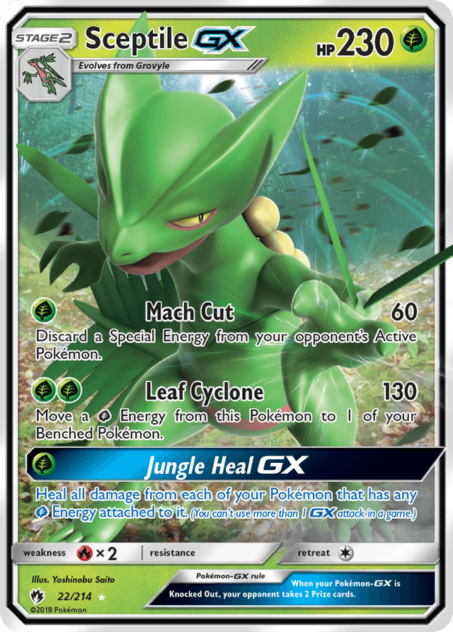 Sceptile-GX — Lost Thunder #22
