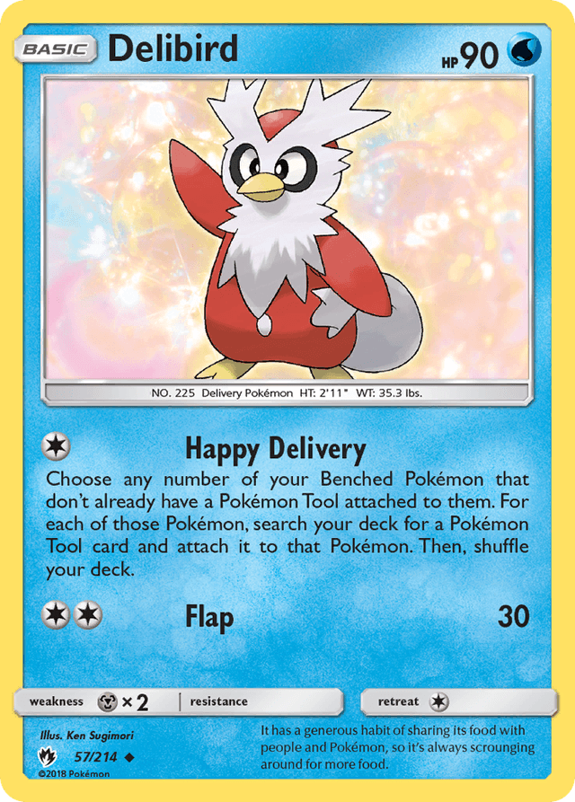 Delibird — Lost Thunder #57