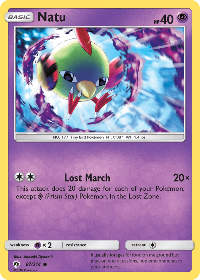 Natu — Lost Thunder #87