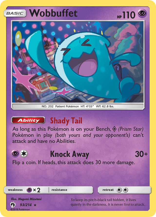 Wobbuffet — Lost Thunder #93
