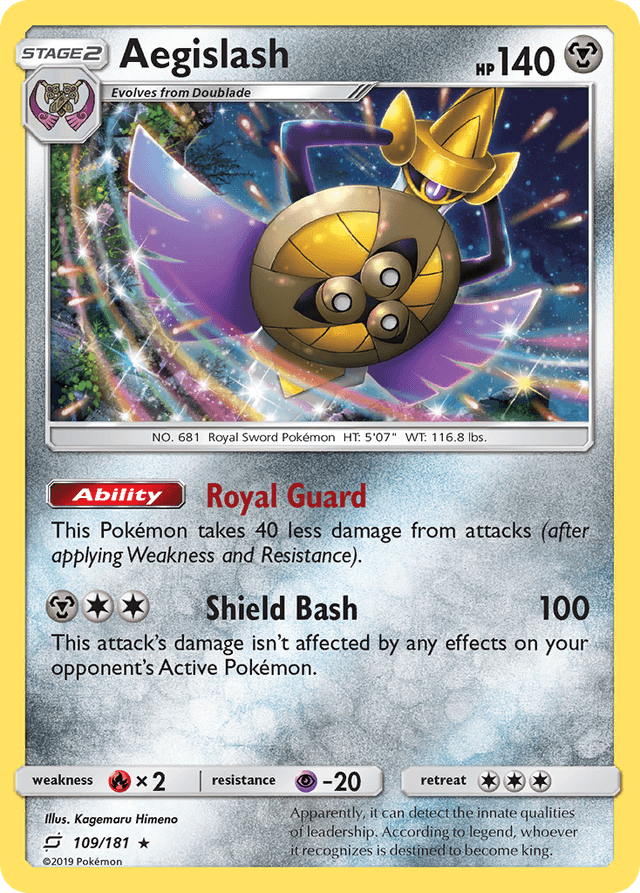 Aegislash — Team Up #109