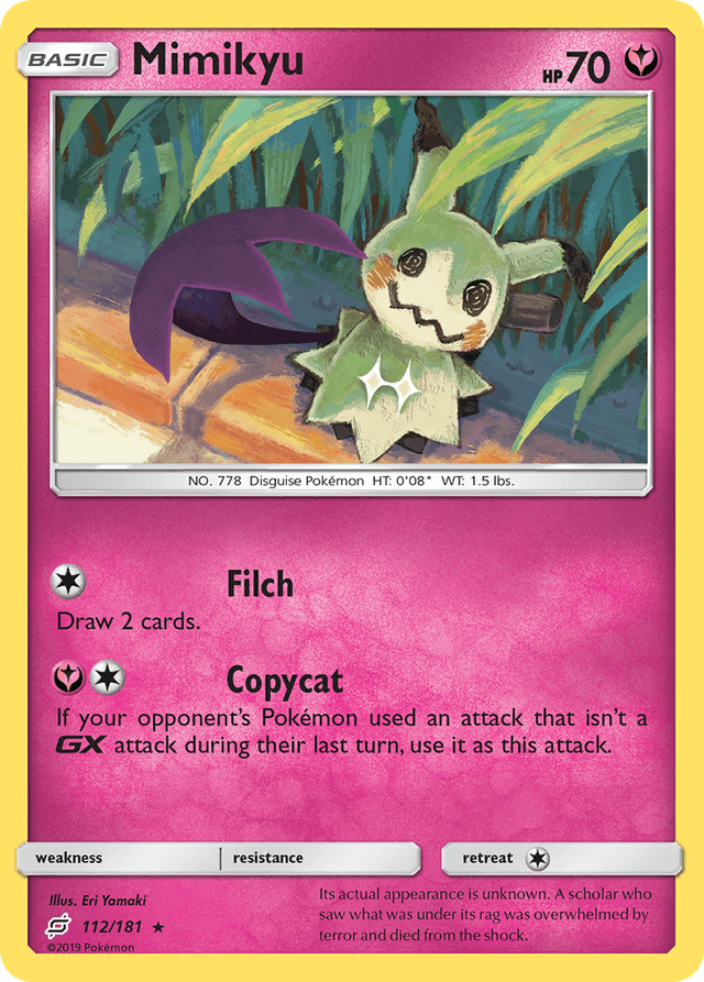 Mimikyu — Team Up #112