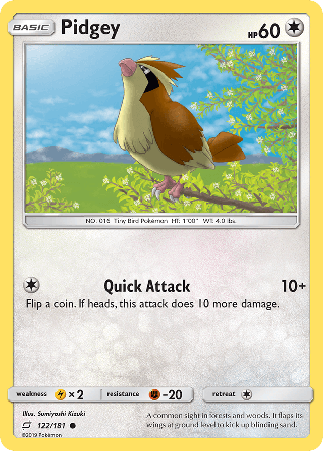 Pidgey — Team Up #122
