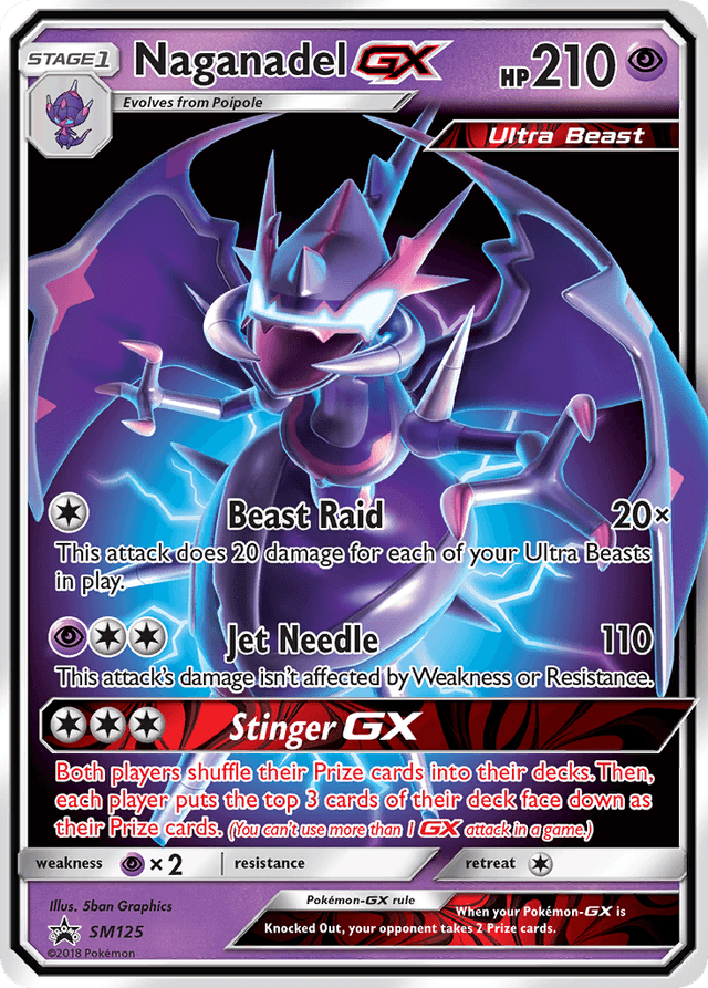 Naganadel-GX — SM Black Star Promos #SM125