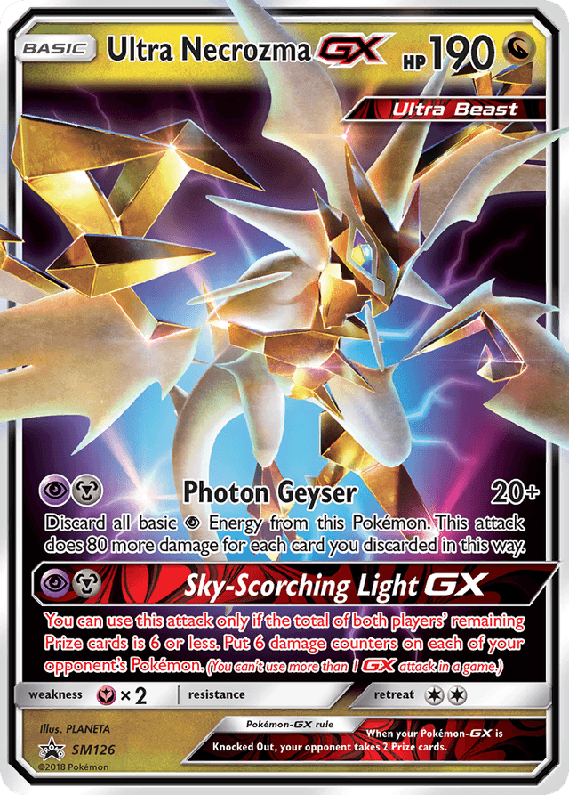 Ultra Necrozma-GX — SM Black Star Promos #SM126