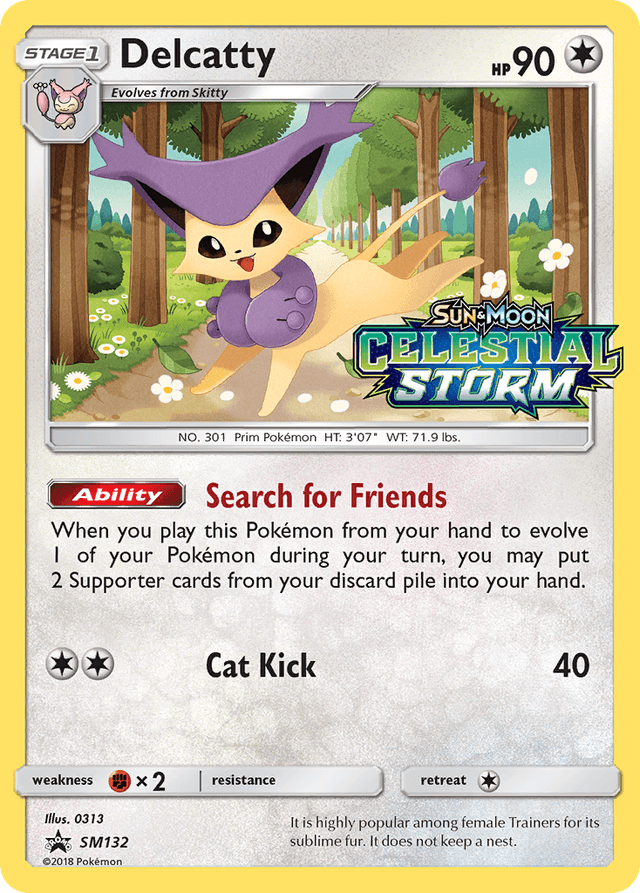 Delcatty — SM Black Star Promos #SM132
