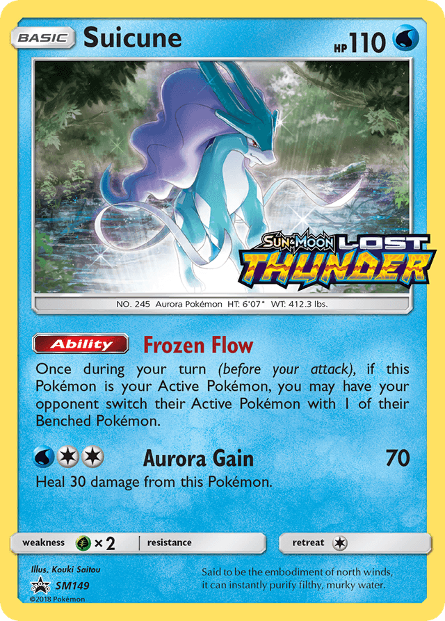 Suicune — SM Black Star Promos #SM149