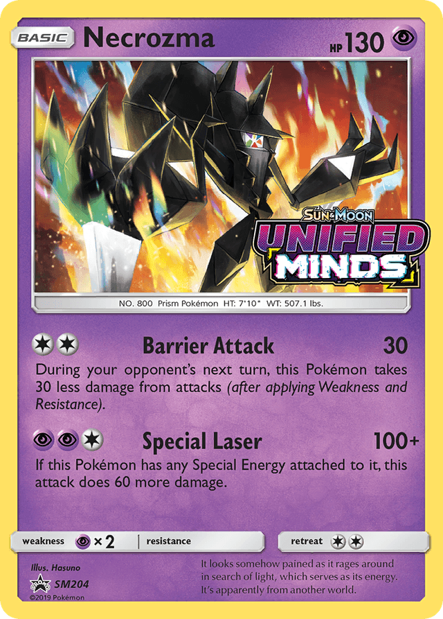 Necrozma — SM Black Star Promos #SM204