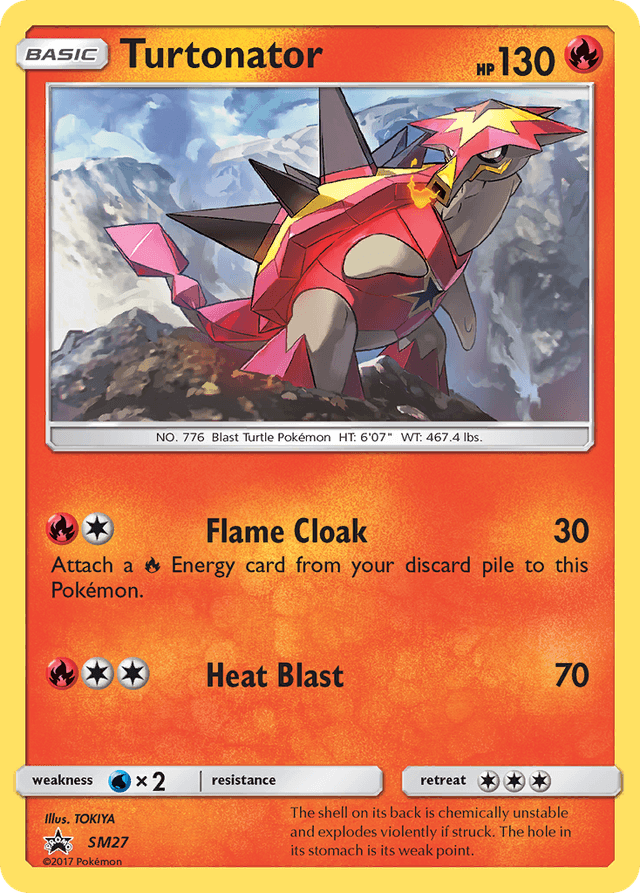 Turtonator — SM Black Star Promos #SM27