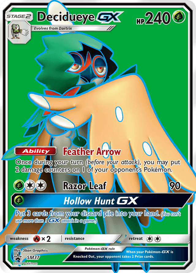 Decidueye-GX — SM Black Star Promos #SM37