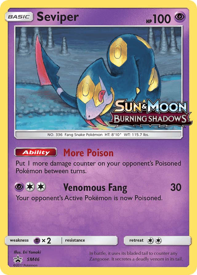 Seviper — SM Black Star Promos #SM46