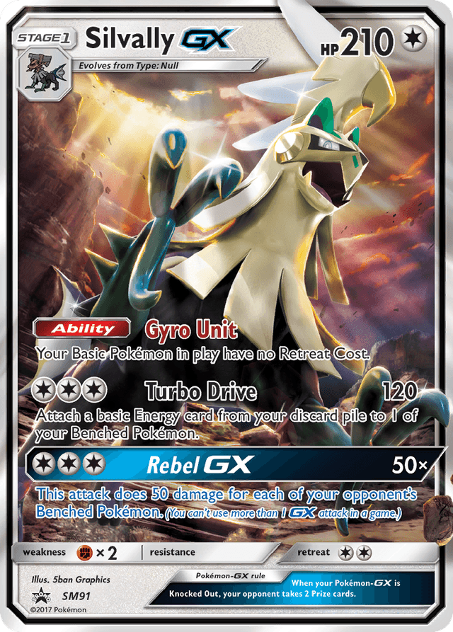 Silvally-GX — SM Black Star Promos #SM91