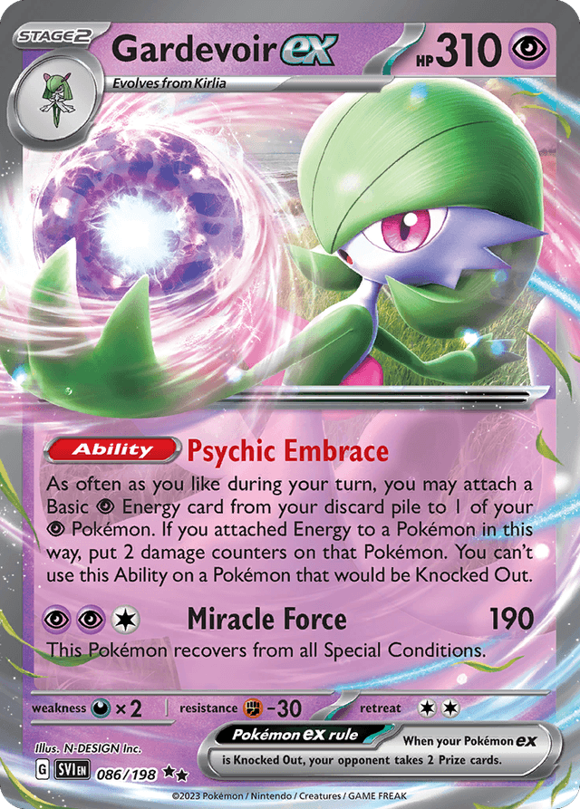 Gardevoir ex — Scarlet & Violet #86