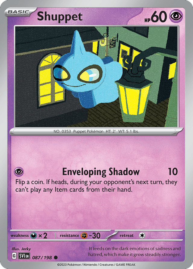 Shuppet — Scarlet & Violet #87