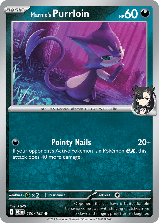 Marnie's Purrloin — Destined Rivals #130