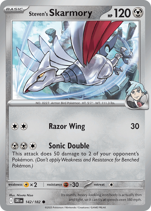 Steven's Skarmory — Destined Rivals #142