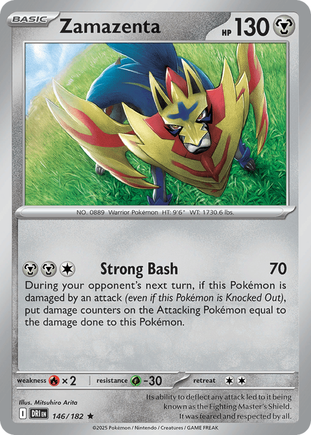 Zamazenta — Destined Rivals #146