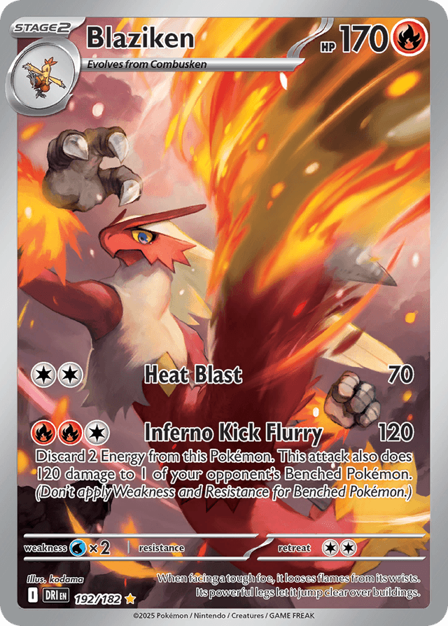 Blaziken — Destined Rivals #192
