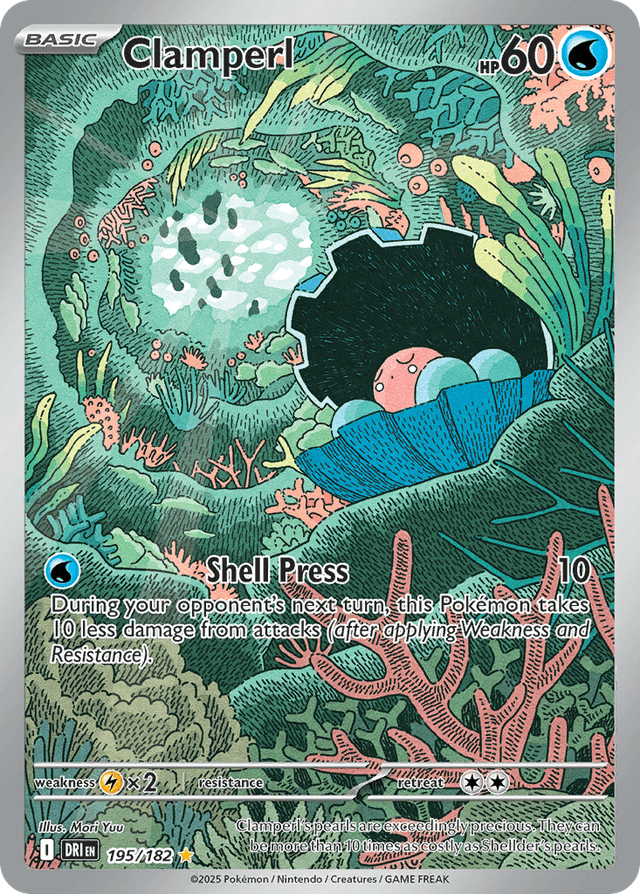 Clamperl — Destined Rivals #195