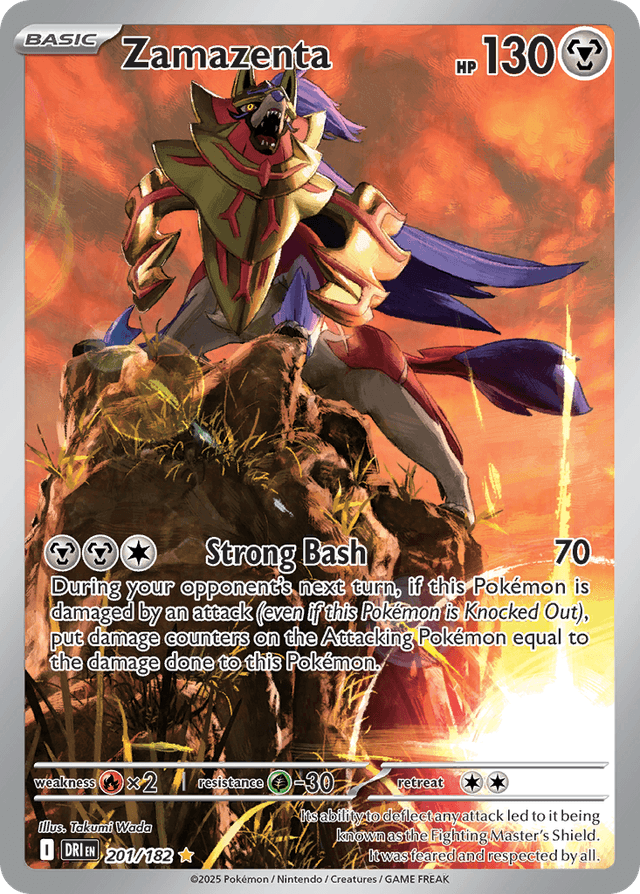 Zamazenta — Destined Rivals #201