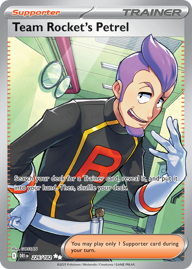 Team Rocket's Petrel — Destined Rivals #226