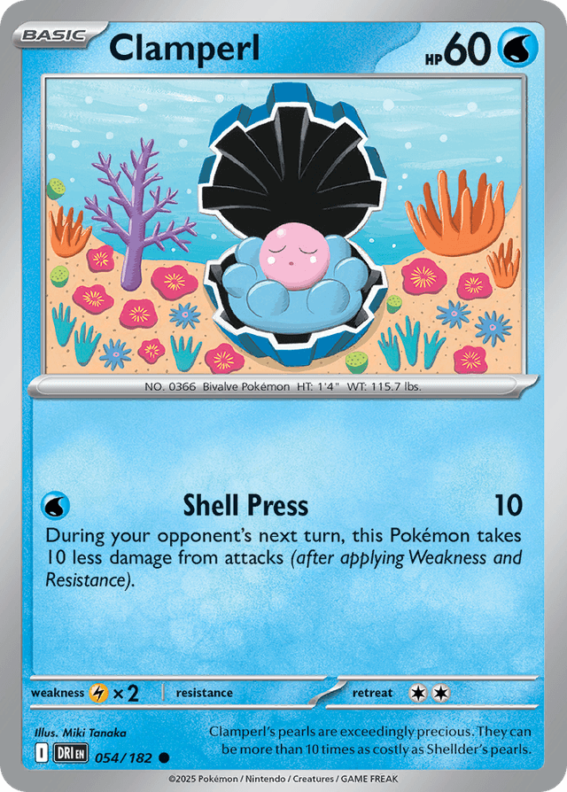 Clamperl — Destined Rivals #54