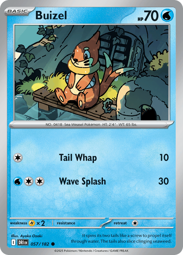 Buizel — Destined Rivals #57