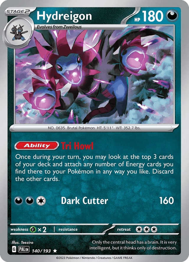 Hydreigon — Paldea Evolved #140
