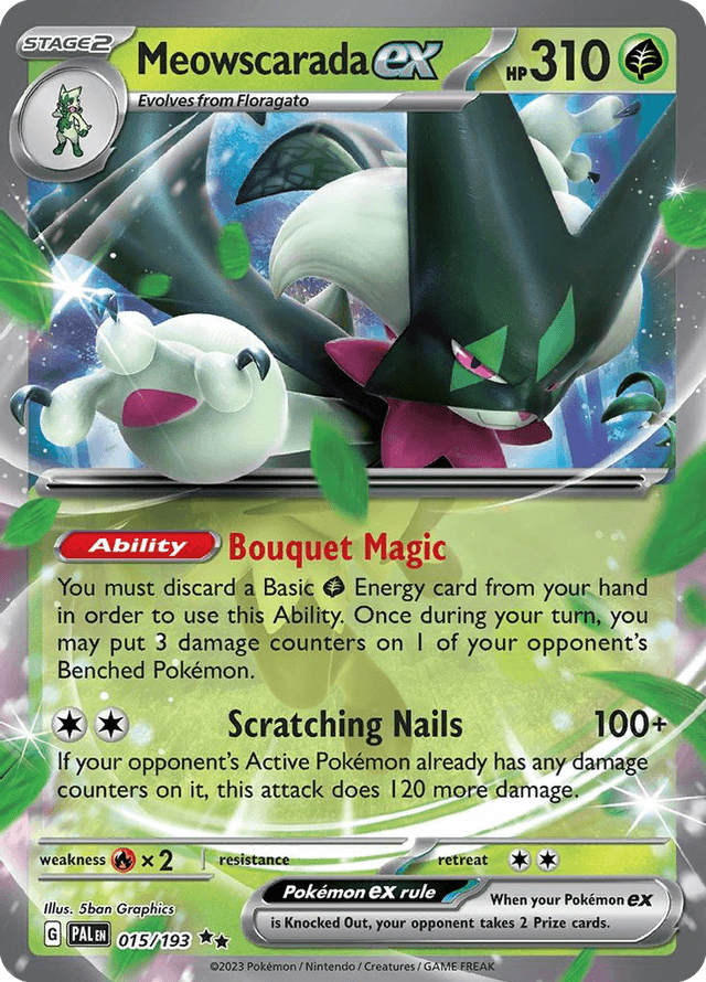 Meowscarada ex — Paldea Evolved #15
