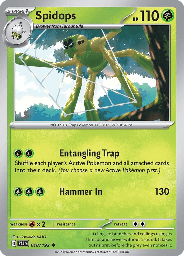 Spidops — Paldea Evolved #18