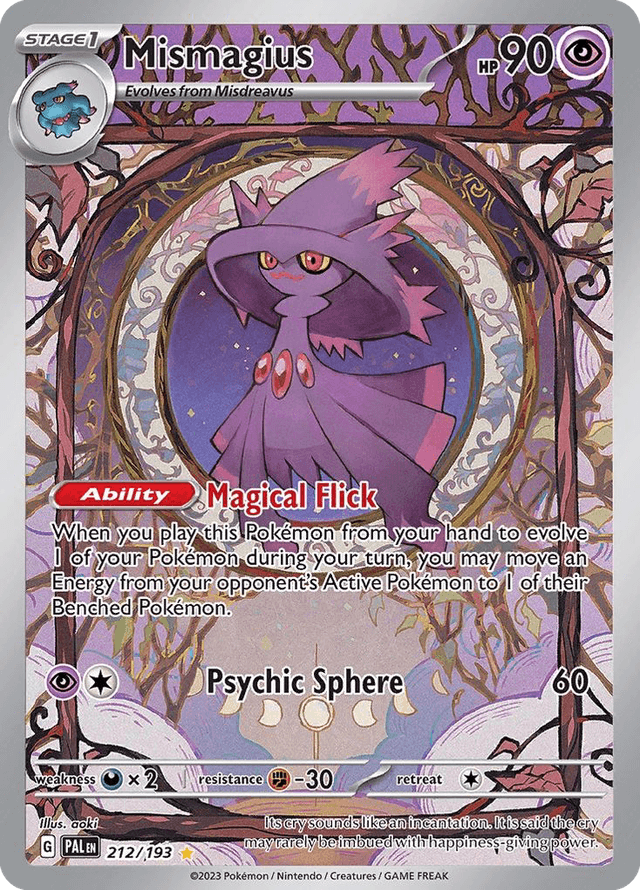 Mismagius — Paldea Evolved #212