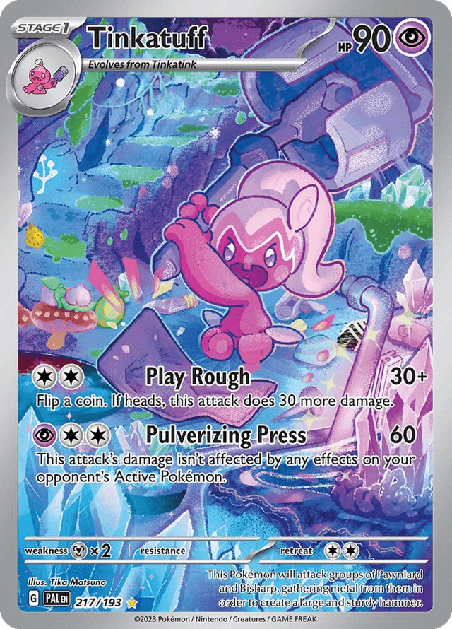 Tinkatuff — Paldea Evolved #217