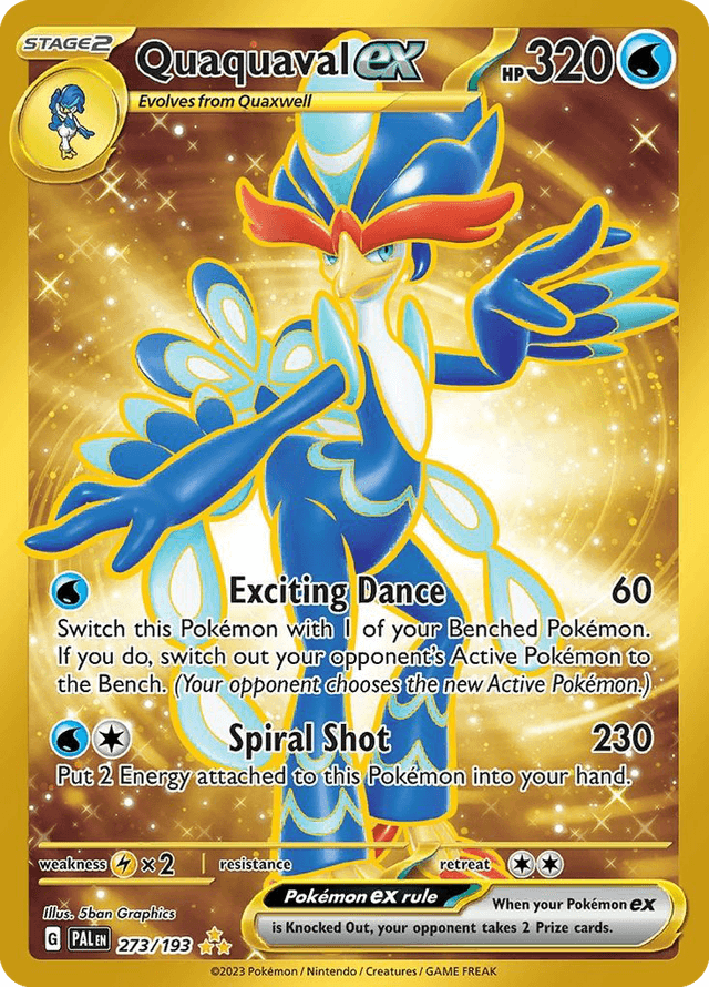 Quaquaval ex — Paldea Evolved #273